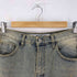 BLACKUP WASHED DENIM PANTS ウォッシュドバギーデニムパンツ Y2K ダメージド レディース ONE SIZE