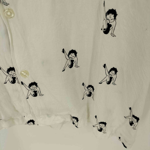 シュプリーム Supreme 16SS BETTY BOOP SHIRT 開襟 メンズ import:M