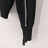 ジョンローレンスサリバン JOHN LAWRENCE SULLIVAN ジップクルーネックセーター ダイアゴナル ZIPPED CN KNIT SWEATER 斜めジップ メンズ JPN:S