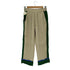 アンユーズド UNUSED 17SS SIDE TRACK PANTS サイドライントラックパンツ キュプラ メンズ