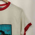 80S USA製 7th Annual Dolksmarch プリント S/S リンガーTシャツ メンズ