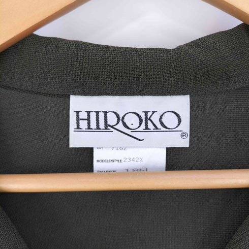 HIROKO カナダ製 オープンカラー メッシュシャツ メンズ