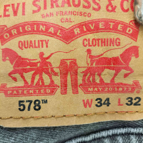 リーバイス Levis 578 バギーデニムパンツ メンズ W34L32