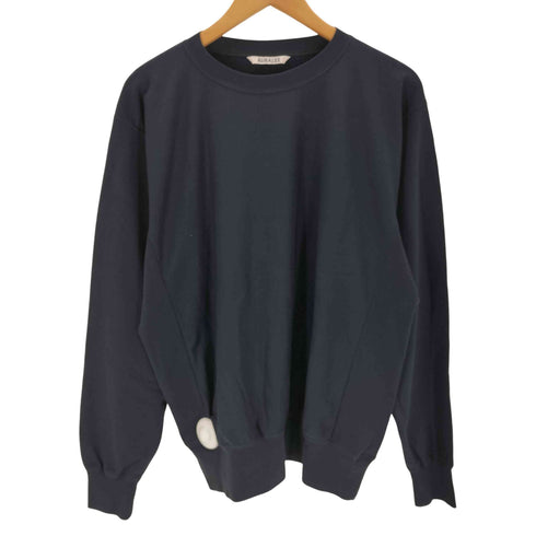 オーラリー AURALEE ELASTIC HIGH GAUGE SWEAT P/O メンズ JPN:4