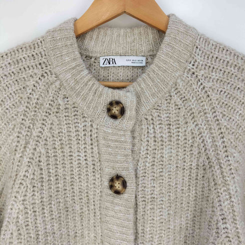 ザラ ZARA リブニットカーディガン レディース import:S