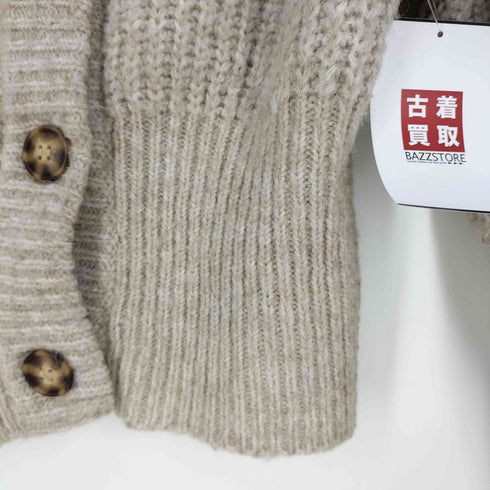 ザラ ZARA リブニットカーディガン レディース import:S