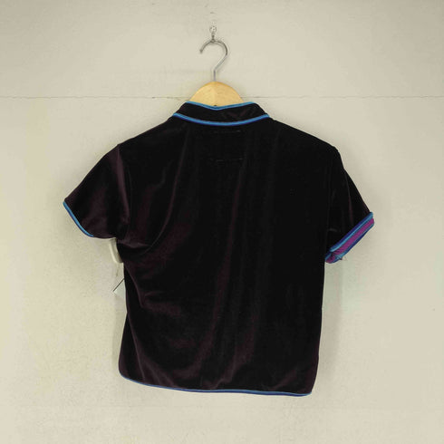 ユニフ UNIF ベロアチャイナブラウス レディース JPN:L