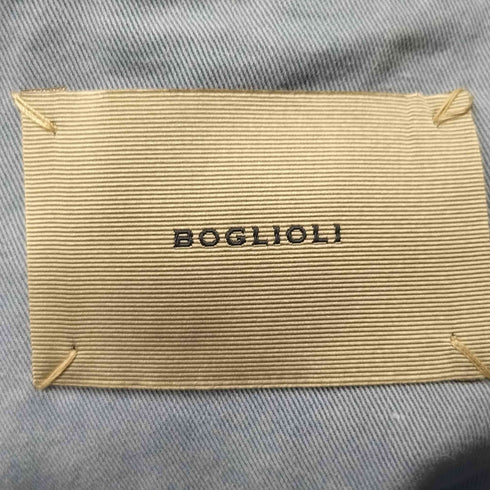 ボリオリ BOGLIOLI リネン混 白貝ボタン テーラードジャケット メンズ JPN:42