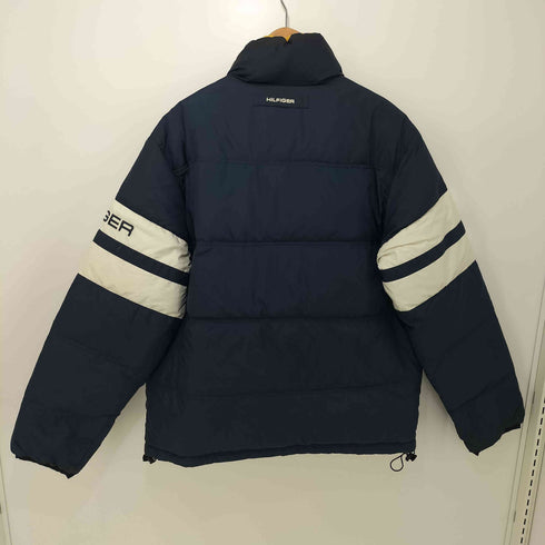 トミーヒルフィガー TOMMY HILFIGER 袖ロゴ リバーシブルダウンジャケット メンズ import:M