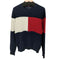 トミーヒルフィガー TOMMY HILFIGER ビッグロゴ コットンニットセーター メンズ import:M