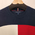 トミーヒルフィガー TOMMY HILFIGER ビッグロゴ コットンニットセーター メンズ import:M