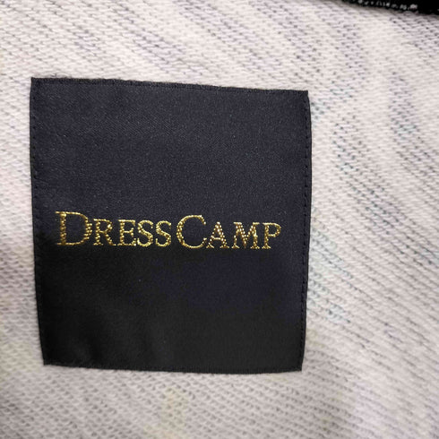 ドレスキャンプ DRESSCAMP ゼブラ柄 フルジップスウェットパーカー メンズ JPN:44