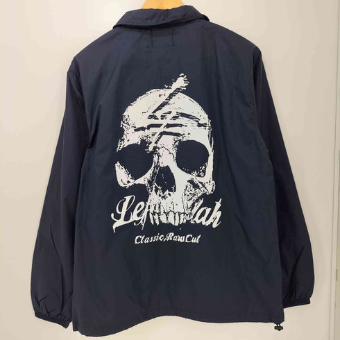 レフラー Leflah 両面ロゴ ナイロンコーチジャケット メンズ JPN:M