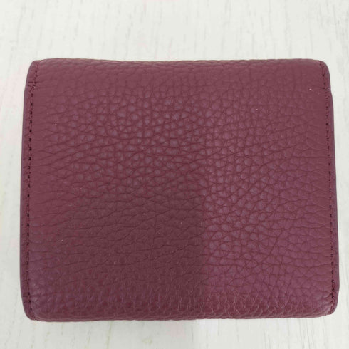 COCOCELUX GOLD ヘラクレスゴールドシュリンク三つ折りウォレット レディース