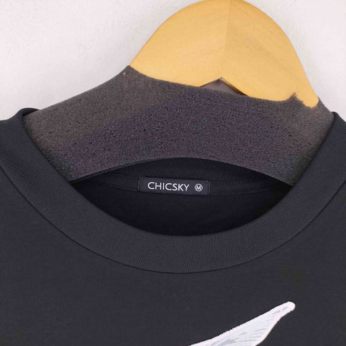 CHICSKY ウイング フレアヘム シャツドレス レディース JPN:M