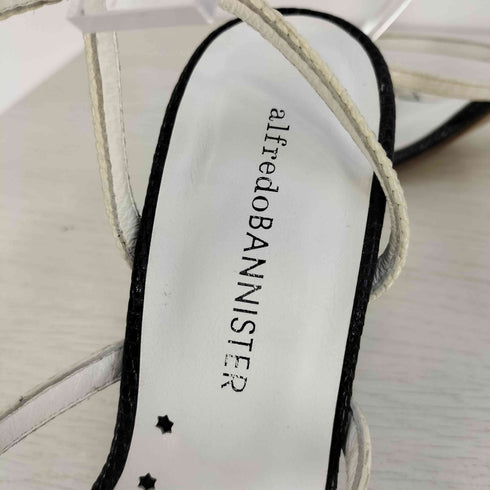 アルフレッドバニスター alfredoBANNISTER レザーストラップ ヒールサンダル レディース EUR:39