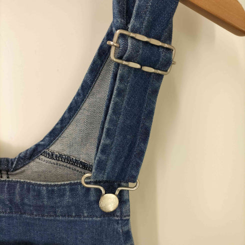ラングラー Wrangler フレアストレッチデニムオーバーオール レディース S
