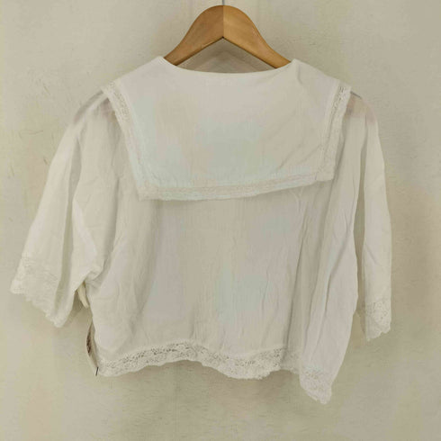 レイビームス Ray BEAMS レースセーラーカラーシャツ レディース