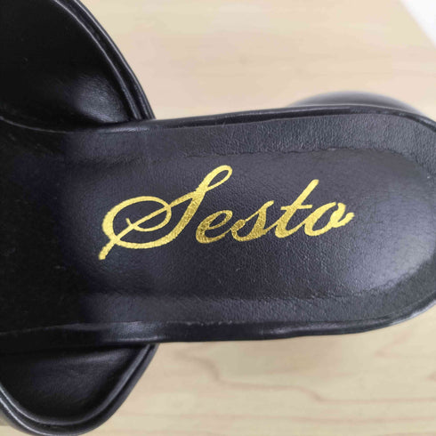 SESTO ボリュームソールストレッチフィットミュールサンダル レディース JPN:S