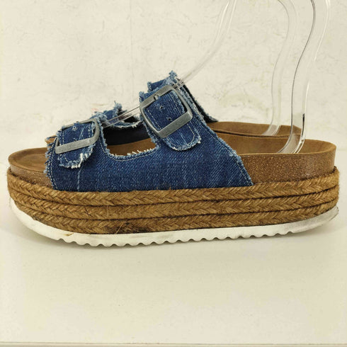 ジェフリーキャンベル Jeffrey Campbell ジュートデニムサンダル レディース JPN:38