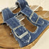 ジェフリーキャンベル Jeffrey Campbell ジュートデニムサンダル レディース JPN:38