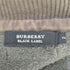 バーバリーブラックレーベル BURBERRY BLACK LABEL スウェット地 裏起毛 ロゴプリント トラックジャケット レディース JPN:2
