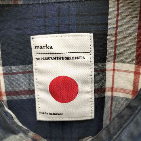 マーカ marka ワイヤーチェックシャツ メンズ 1