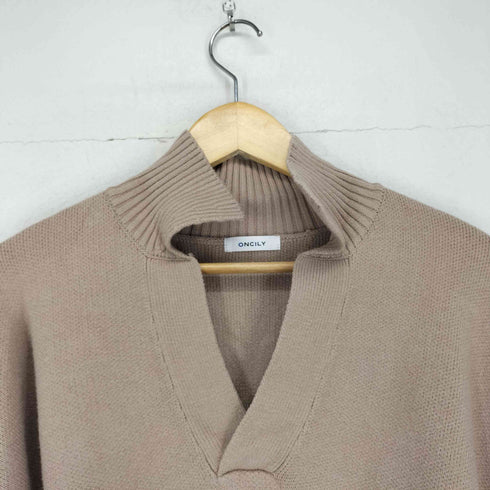 ONCILY Vネックニット レディース JPN:L