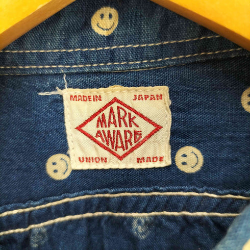 マーカウェア markaware スマイリードットシャツ メンズ 1