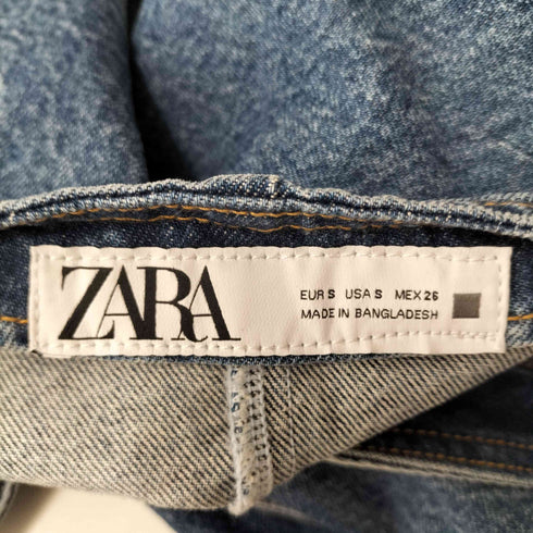 ザラ ZARA DENIM CROPPED WAISTCOAT レディース JPN:S