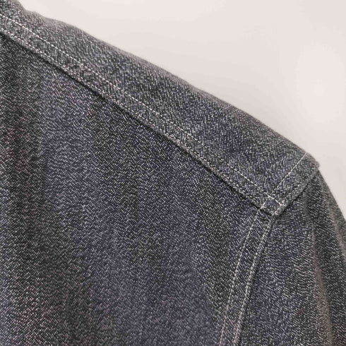 マーカウェア markaware 隠しボタンダウン デニムシャツ メンズ 1