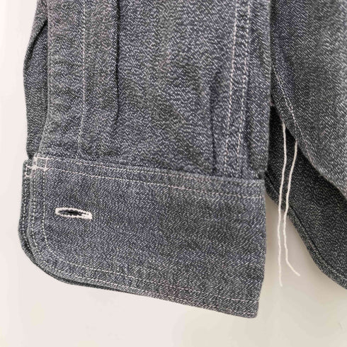 マーカウェア markaware 隠しボタンダウン デニムシャツ メンズ 1