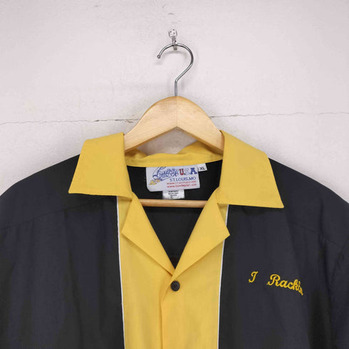 USA製 ボーリングシャツ メンズ JPN:XL