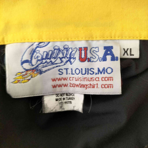 USA製 ボーリングシャツ メンズ JPN:XL
