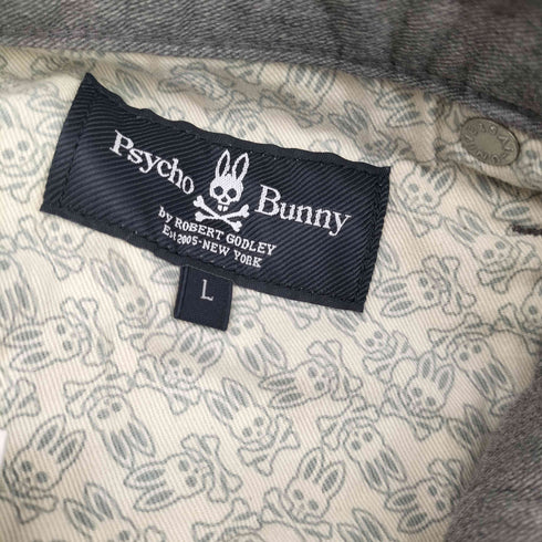 サイコバニー Psycho Bunny ストレッチテーパードパンツ メンズ L