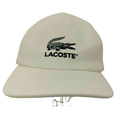 ラコステ LACOSTE プリント スウェットCAP 帽子 メンズ 58cm
