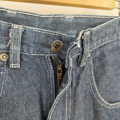 L.A.GATE 台湾製 ペインター ハーフワークパンツ メンズ 32
