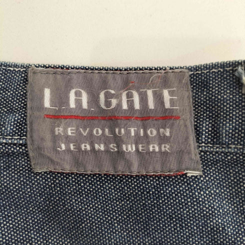 L.A.GATE 台湾製 ペインター ハーフワークパンツ メンズ 32