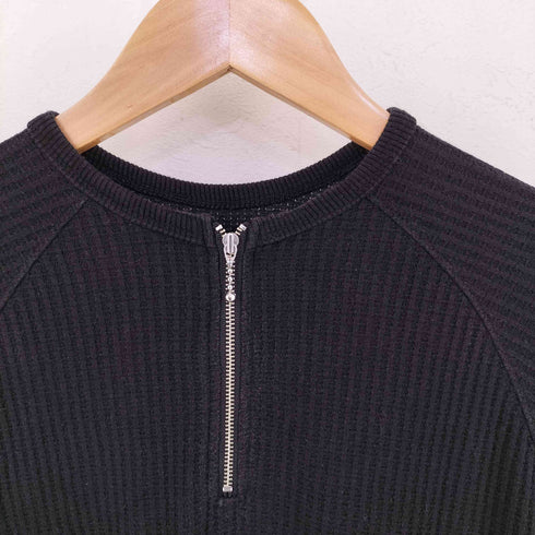 ヴェイパライズ VAPORIZE 2WAY Half Zip Raglan Sleeve Thermal メンズ JPN:S