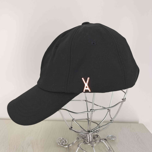 バザール VARZAR Stud logo over fit ball cap スタッズ ロゴ オーバーフィット キャップ レディース FREE