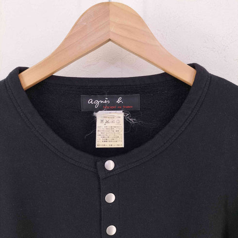 アニエスベーオム Agnes b.homme MADE IN FRANCE M001 CARDIGAN 裏起毛スウェットカーディガン メンズ JPN:1