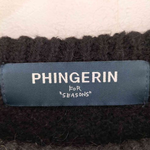フィンガリンフォーシーズン PHINGERIN FOR SEASONS MOHAIR KNIT PLANE モヘア ニット プレーン メンズ JPN:S