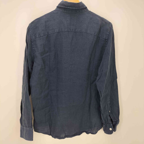 アバクロンビーアンドフィッチ Abercrombie & Fitch ロングスリーブリネンシャツ メンズ S