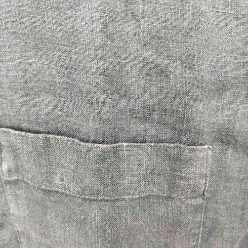 アバクロンビーアンドフィッチ Abercrombie & Fitch ロングスリーブリネンシャツ メンズ S