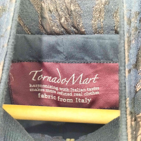 トルネードマート TORNADO MART ジャガードレイヤードカラーコート メンズ M
