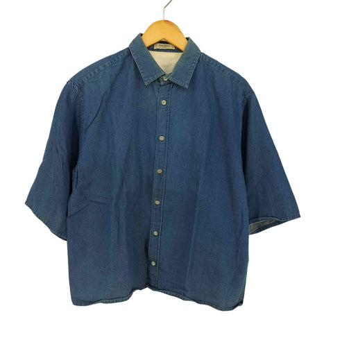 アクネジーンズ Acne Jeans シャンブレーS/Sシャツ メンズ EUR:48