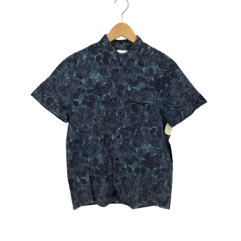アクネ Acne バンドカラー ボタニカル柄S/Sシャツ メンズ EUR:48