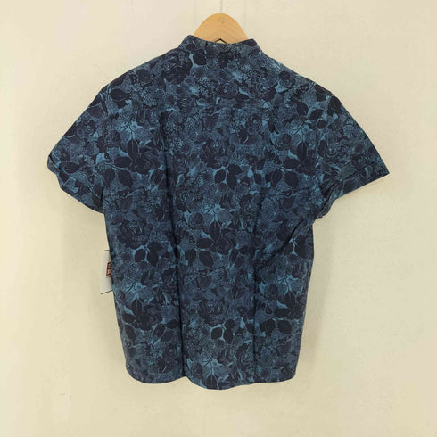 アクネ Acne バンドカラー ボタニカル柄S/Sシャツ メンズ EUR:48