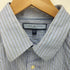 トミーヒルフィガー TOMMY HILFIGER ストライプレギュラーカラーシャツ メンズ JPN:XL