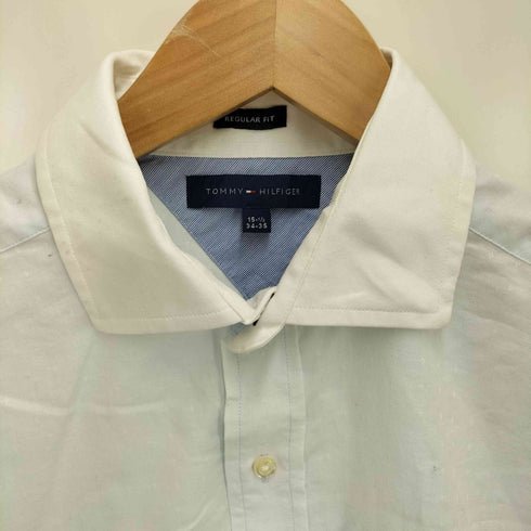 トミーヒルフィガー TOMMY HILFIGER REGULAR FIT 襟切替バイカラーシャツ メンズ 15-1/2